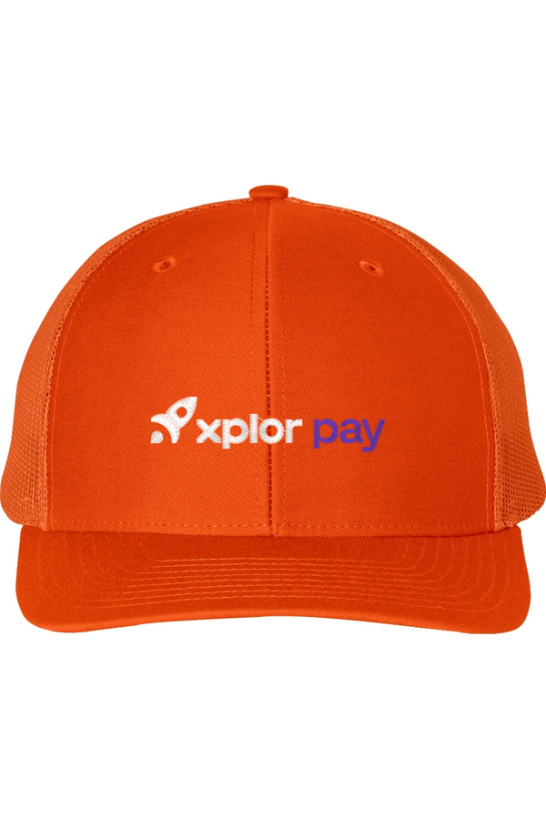 Xplor Pay: Richardson Snapback Trucker Cap (Embroidered)