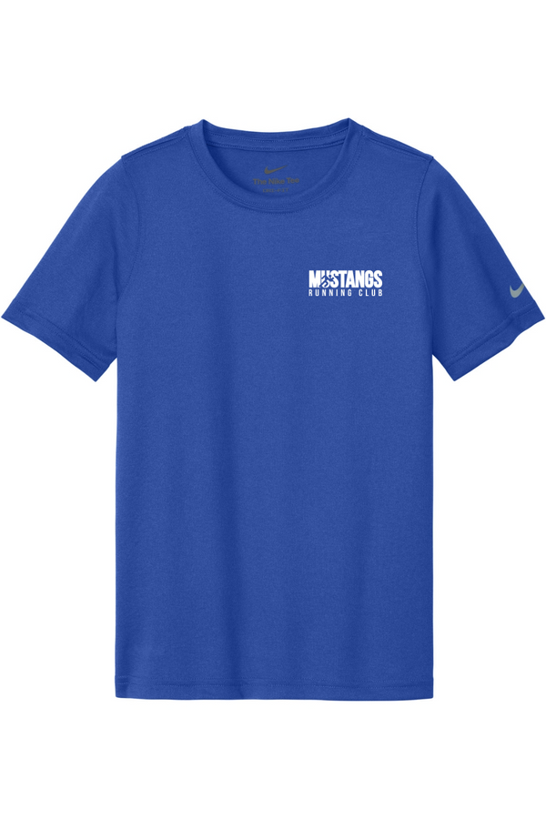 Mustangs Running Club: Nike YOUTH Swoosh Sleeve Legend Tee