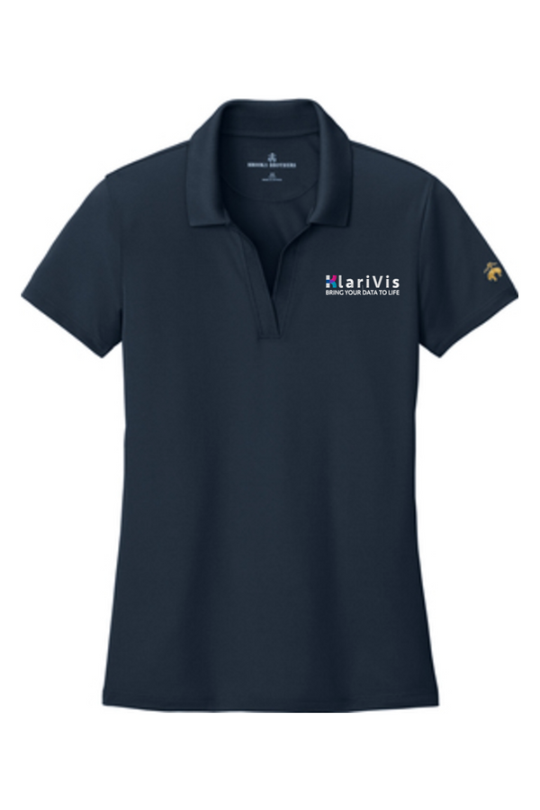 KlariVis: Brooks Brothers LADIES Mesh Pique Performance Polo (Embroidered)