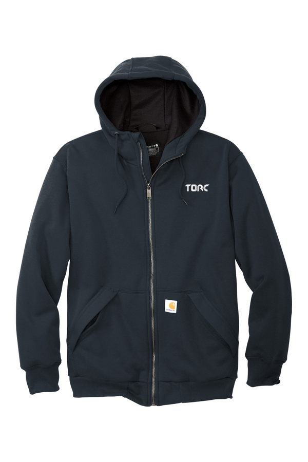 Torc: Carhartt ADULT Midweight Thermal-Lined Full-Zip Sweatshirt (Embroidered)