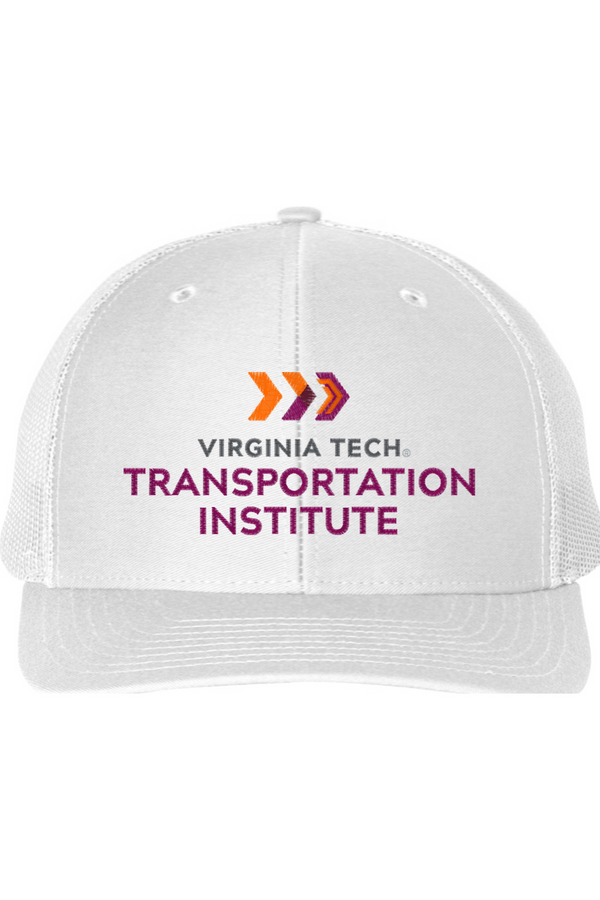VTTI with VT Side Logo: Richardson Snapback Trucker Cap (Embroidered)