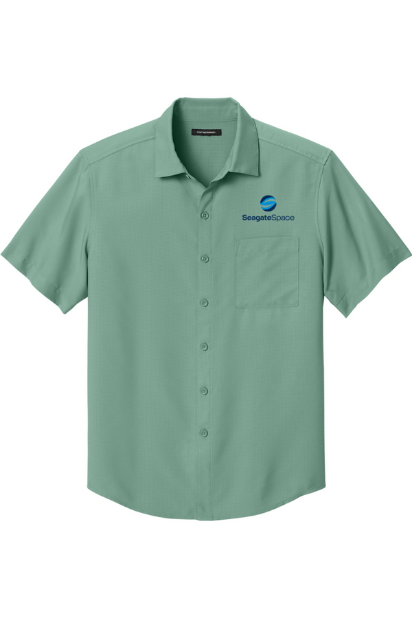 Seagate Space: ADULT Short Sleeve UV Dockside Shirt (Embroidered)