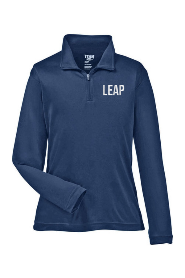 Leap: YOUTH Lightweight Performance Quarter-Zip (Embroidered)
