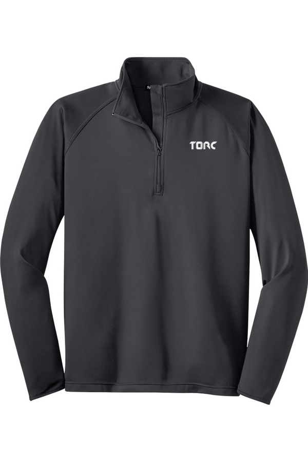 Torc: TALL Sport-Wick Stretch 1/2-Zip Pullover (Embroidered)