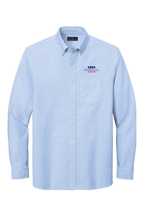 1804: ADULT Brooks Brothers Casual Oxford Cloth Shirt (Embroidered)
