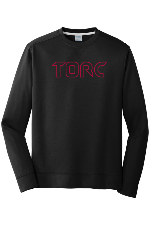 Torc: ADULT Performance Fleece Crewneck Sweatshirt (FullFront Embroidery)