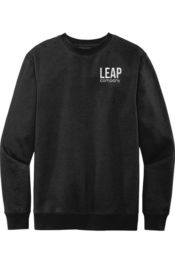 Leap: ADULT SoftSpun Fleece Crewneck Sweatshirt (Embroidered)