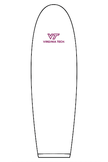 VTTI Chevron with VT Sleeve Logo: ADULT Heavy Blend Fleece Sweatshirt (FullFront Embroidery)
