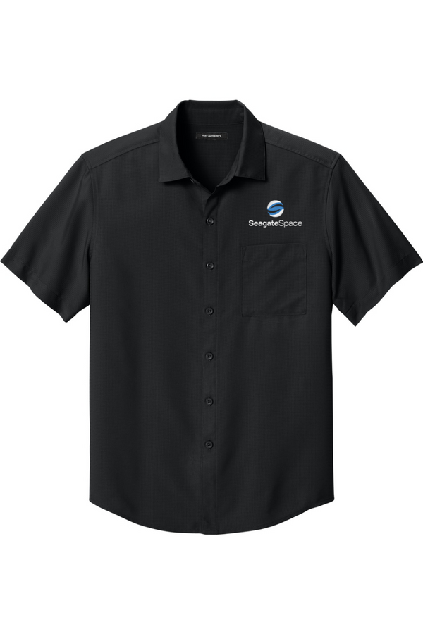 Seagate Space: ADULT Short Sleeve UV Dockside Shirt (Embroidered)
