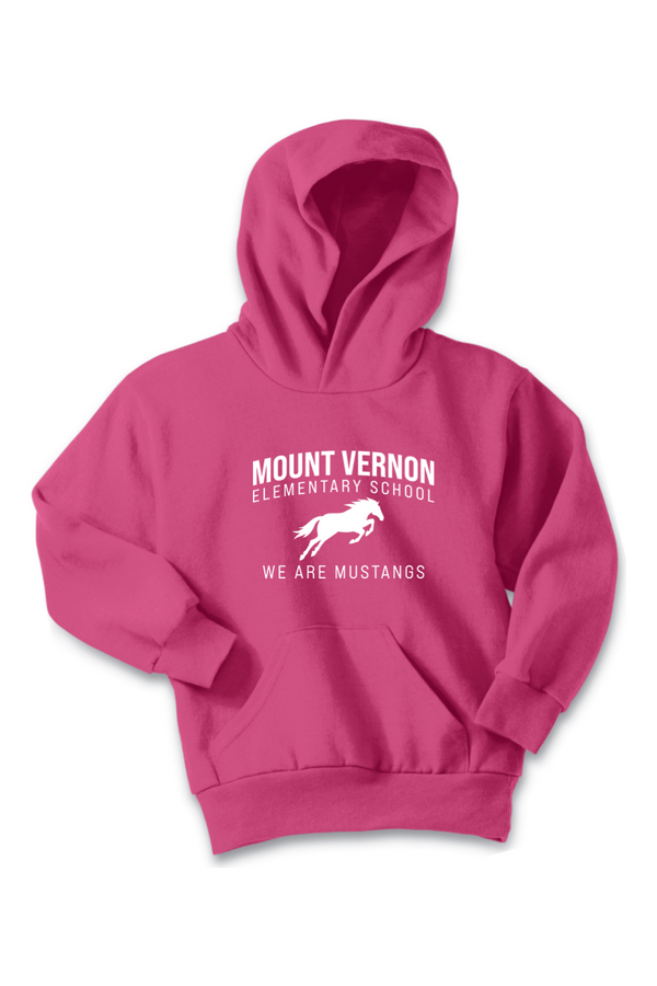 MVES: YOUTH Fleece Pullover Hooded Sweatshirt (Printed)