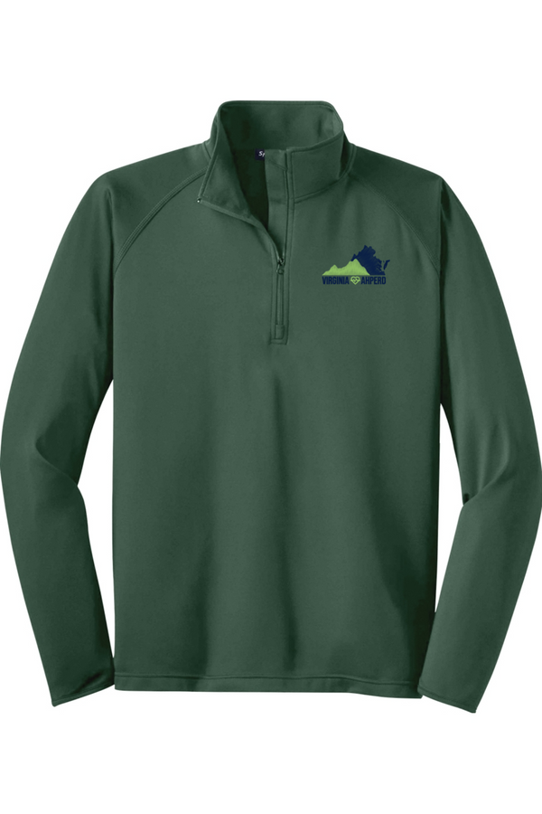 VA AHPERD: ADULT Sport-Wick Stretch 1/2-Zip Pullover (Embroidered)