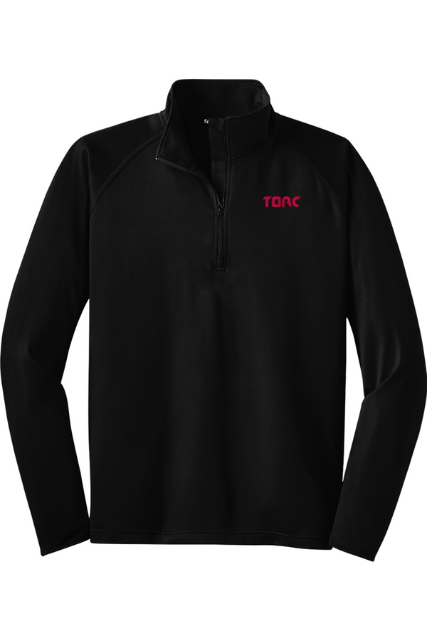 Torc: TALL Sport-Wick Stretch 1/2-Zip Pullover (Embroidered)