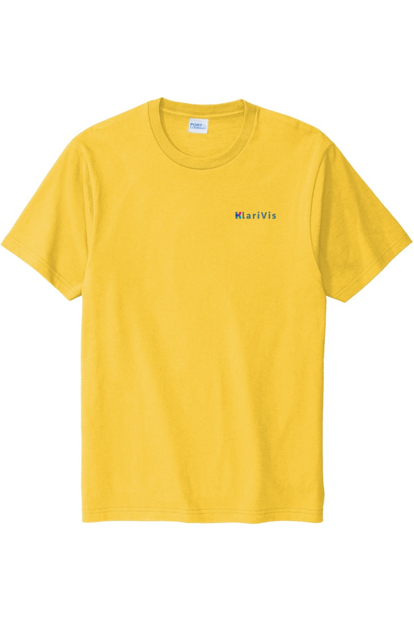 KlariVis: ADULT Casual-Fit Cozy Tee (Heavier Weight with 1" extra length)