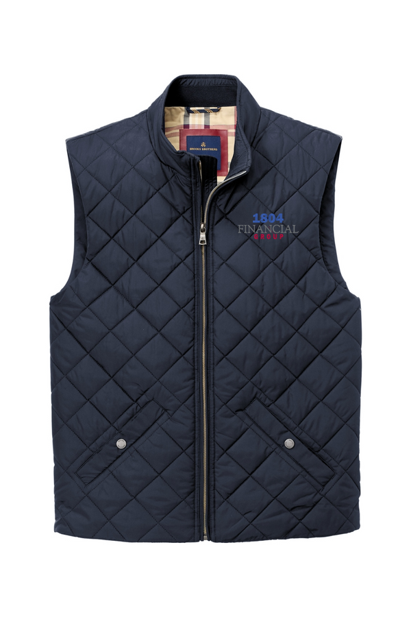 1804: Brooks Brothers ADULT Quilted Vest