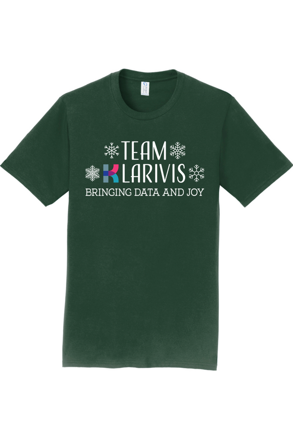 KlariVis Holiday: ADULT Ringspun Tee (Printed)