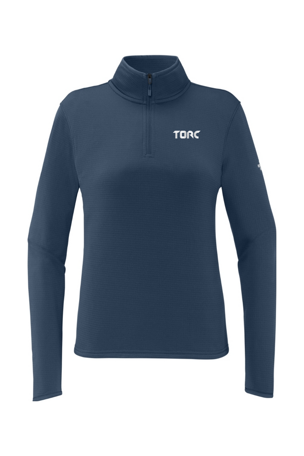 Torc: The North Face LADIES Aim 1/4-Zip Fleece (Embroidered)