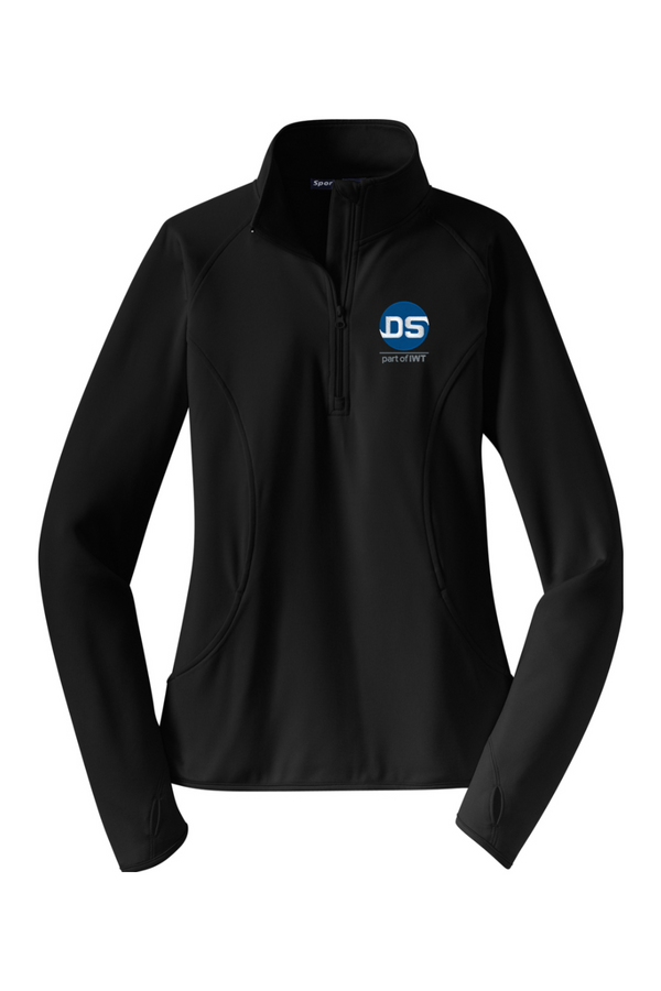 DS/IWT: LADIES Sport-Wick Stretch 1/4-Zip Pullover (Embroidered)