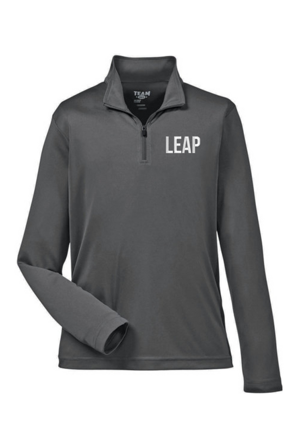 Leap: YOUTH Lightweight Performance Quarter-Zip (Embroidered)