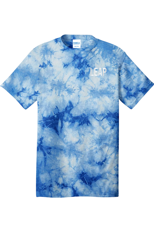Leap: ADULT Crystal Tie-Dye Tee (Embroidered)