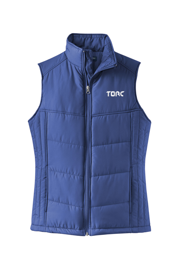 Torc: LADIES Classic Puffy Shell Vest (Embroidered)