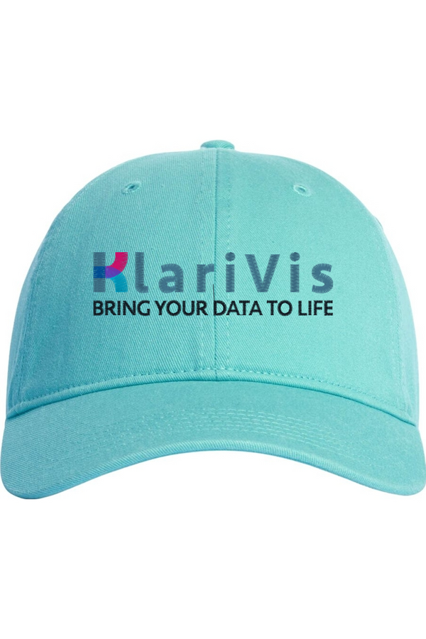 KlariVis: Comfort Colors Coastal Washed Cap (Embroidered)