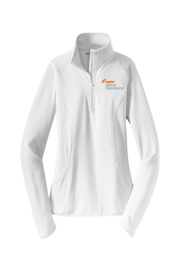 Xplor Global Ops: LADIES Sport-Wick Stretch 1/2-Zip Pullover