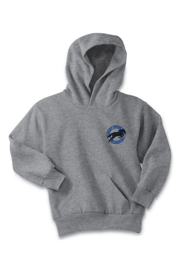 MVES: YOUTH Fleece Pullover Hooded Sweatshirt