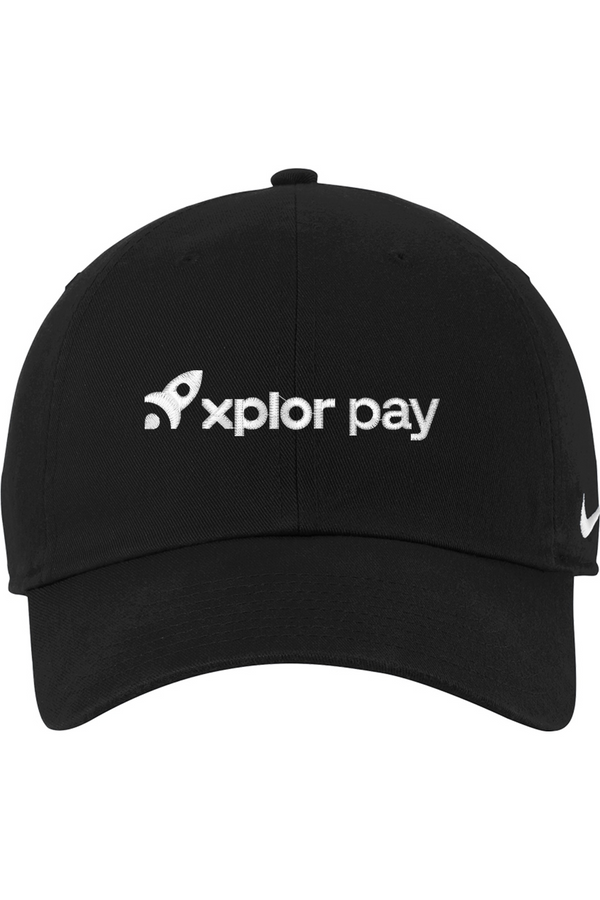 Xplor Pay: Nike Heritage Cotton Twill Cap (Embroidered)