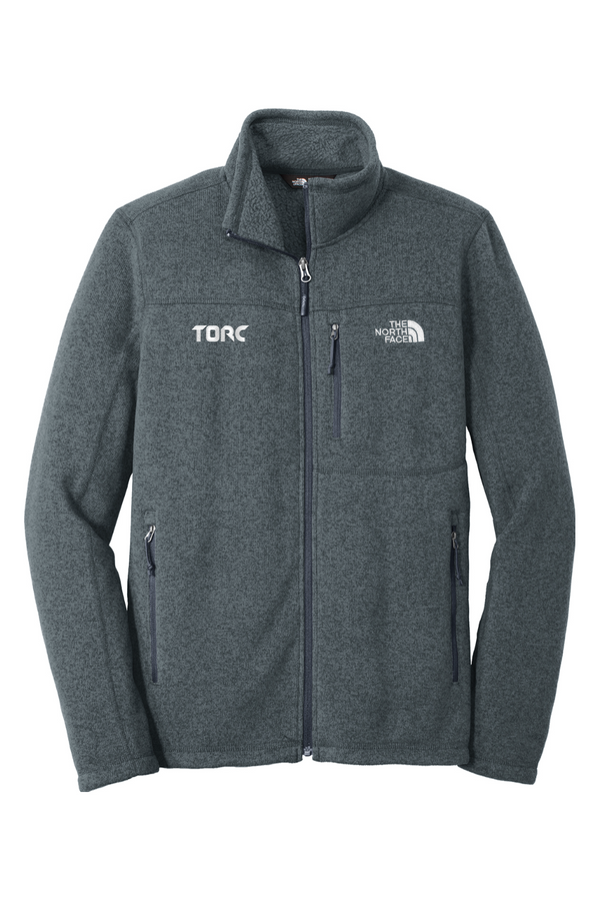 Torc: The North Face Sweater Fleece Jacket (Embroidered)
