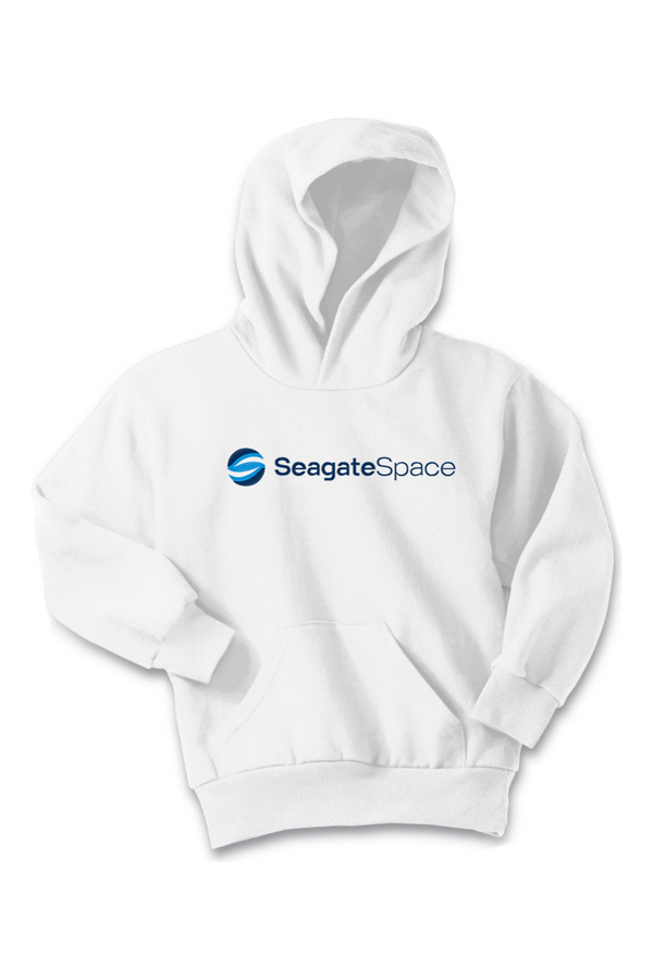 Seagate Space: YOUTH Classic Fleece Pullover Hooded Sweatshirt (Embroidered)