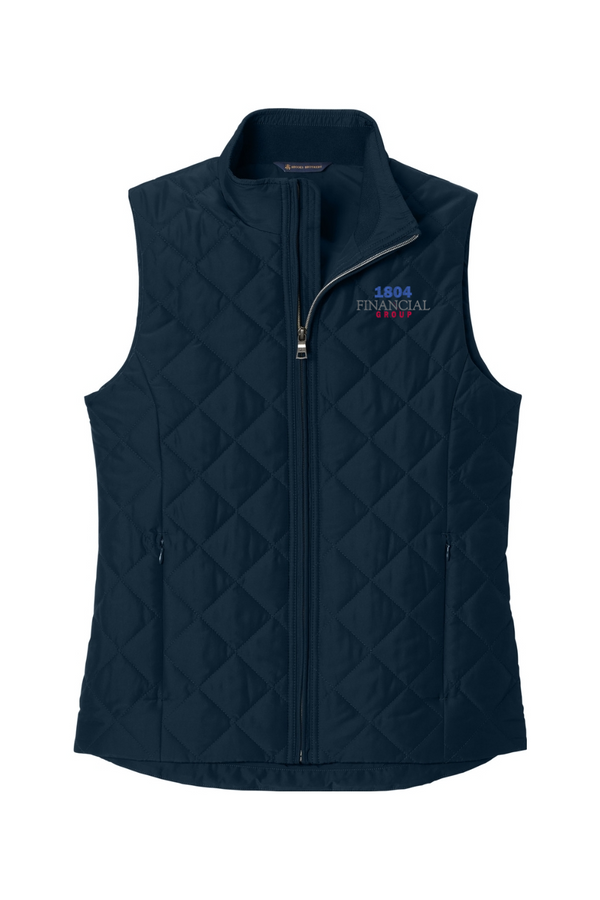 1804: Brooks Brothers LADIES Quilted Vest
