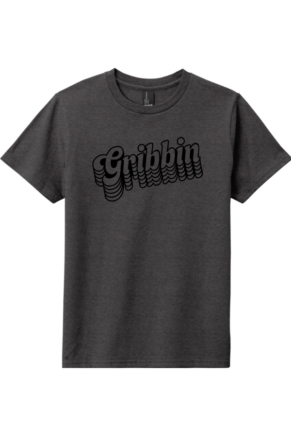 Gribbin: YOUTH Ringspun Heather Tee (Printed)