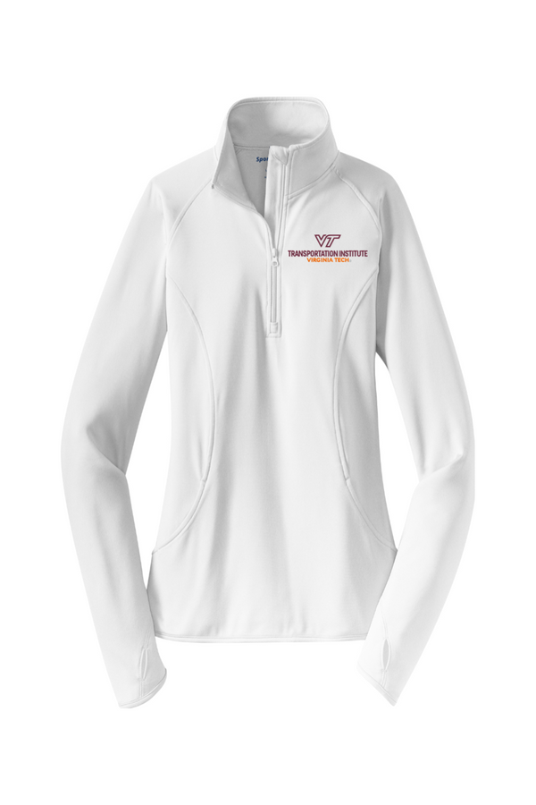 VTTI: LADIES Sport-Wick Stretch 1/4-Zip Pullover (Embroidered)