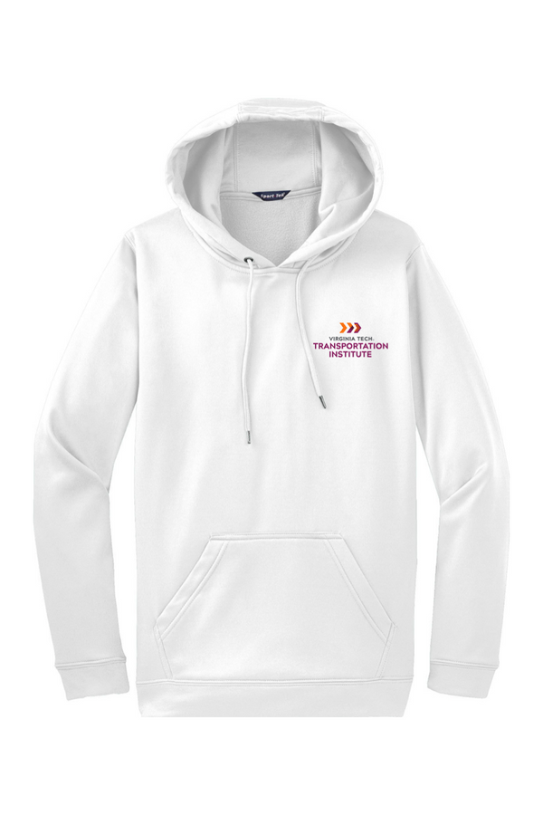VTTI Chevron with VT Sleeve Logo: ADULT Sport-Wick Fleece Hooded Pullover (Embroidered)