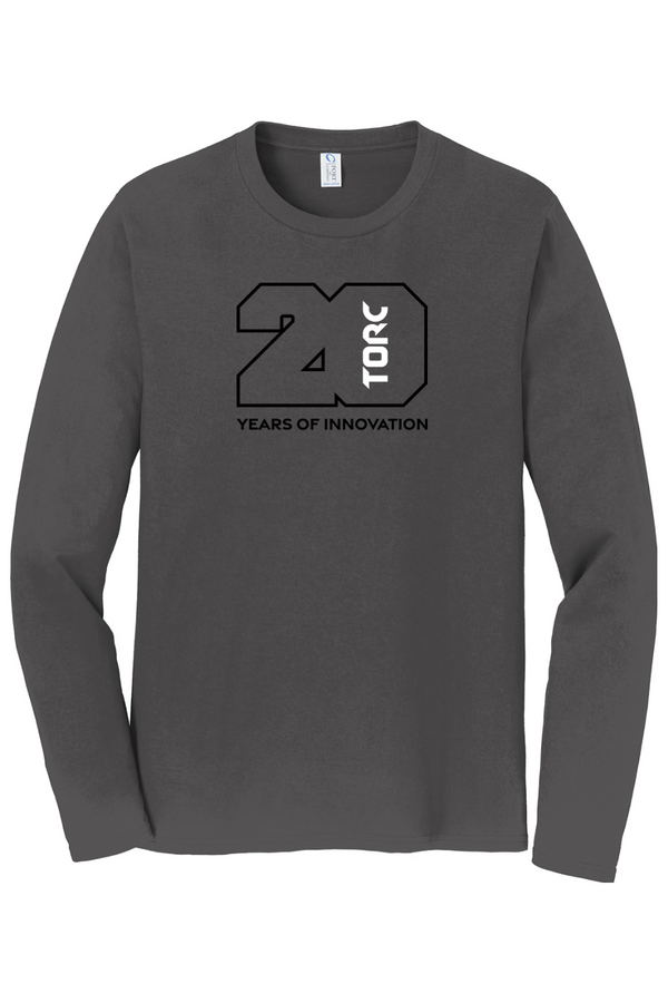 Torc 20th: ADULT Ringspun Long Sleeve Tee (Printed)