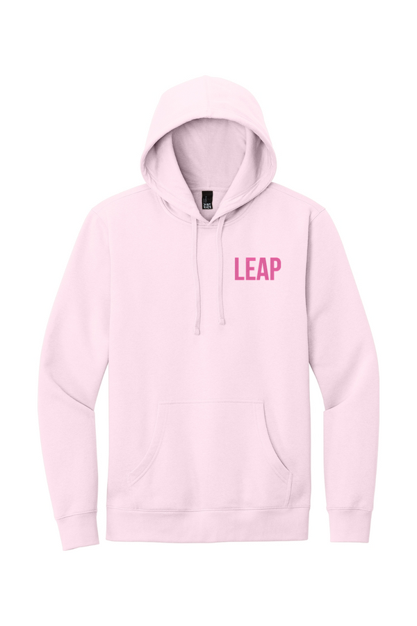 Leap: ADULT Tone-on-Tone SoftSpun Fleece Hoodie (Embroidered)
