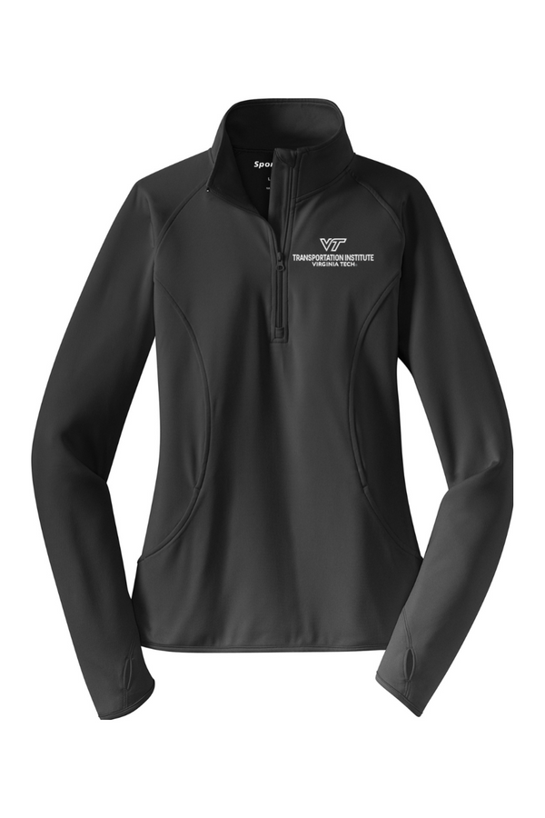 VTTI: LADIES Sport-Wick Stretch 1/4-Zip Pullover (Embroidered)