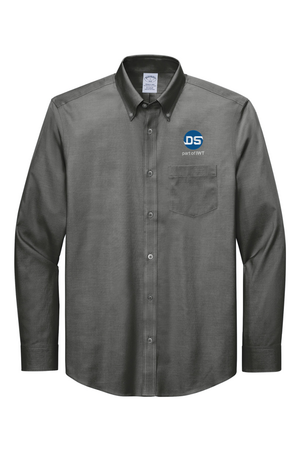 DS/IWT: ADULT Brooks Brothers Wrinkle-Free Stretch Pinpoint Shirt (Embroidered)