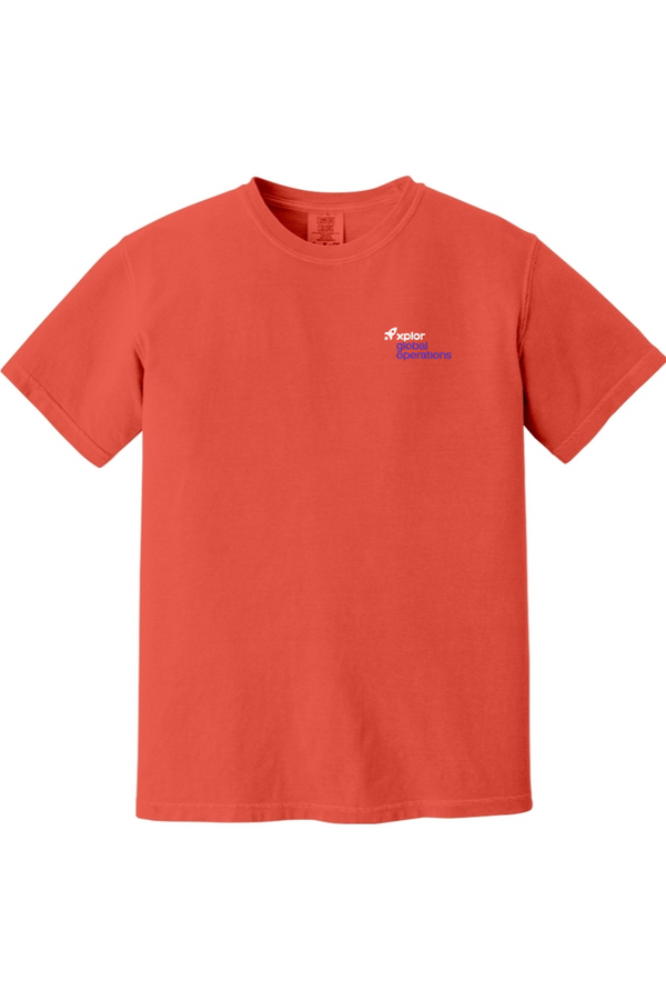Xplor Global Ops: ADULT Comfort Colors Ringspun Short Sleeve Shirt (Embroidered)
