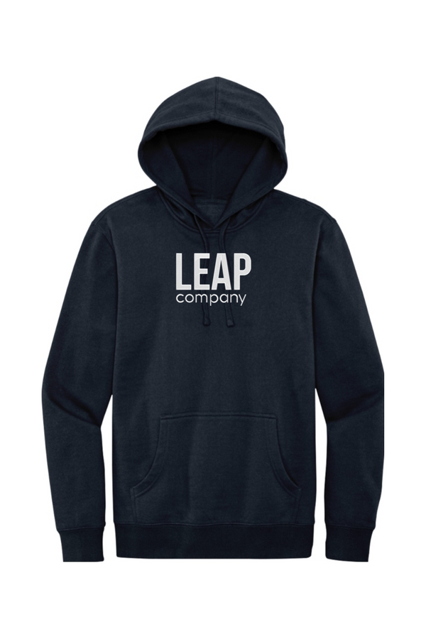 Leap: ADULT SoftSpun Fleece Hoodie (Front Embroidery)