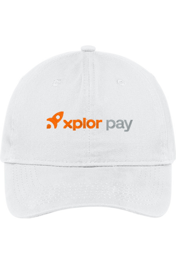Xplor Pay: Brushed Twill Low Profile Cap (Embroidered)