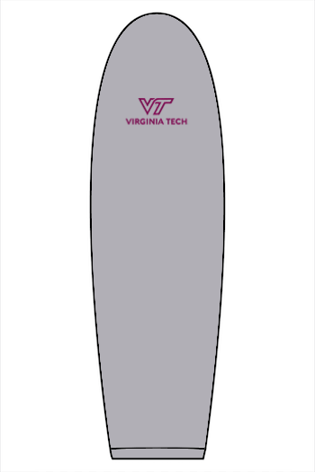 VTTI Chevron with VT Sleeve Logo: ADULT Heavy Blend Fleece Sweatshirt (FullFront Embroidery)