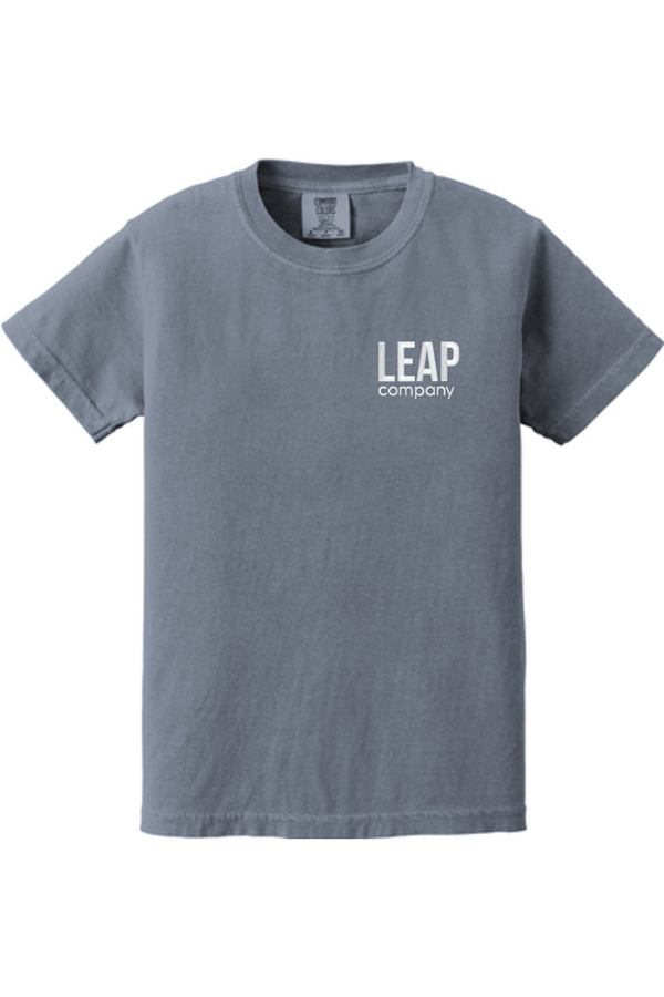 Leap: YOUTH Comfort Colors Youth Ring Spun Tee (Embroidered)