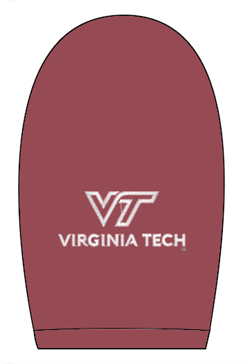 VTTI Chevron with VT Sleeve Logo: ADULT Comfort Colors Ringspun Pocket Tee (Embroidered)