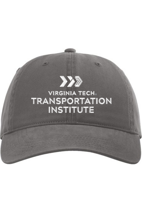 VTTI Chevron with VT Back Logo: Richardson Peach Twill Dad Hat (Embroidered)