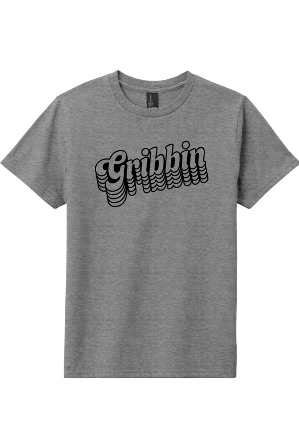 Gribbin: YOUTH Ringspun Heather Tee (Printed)