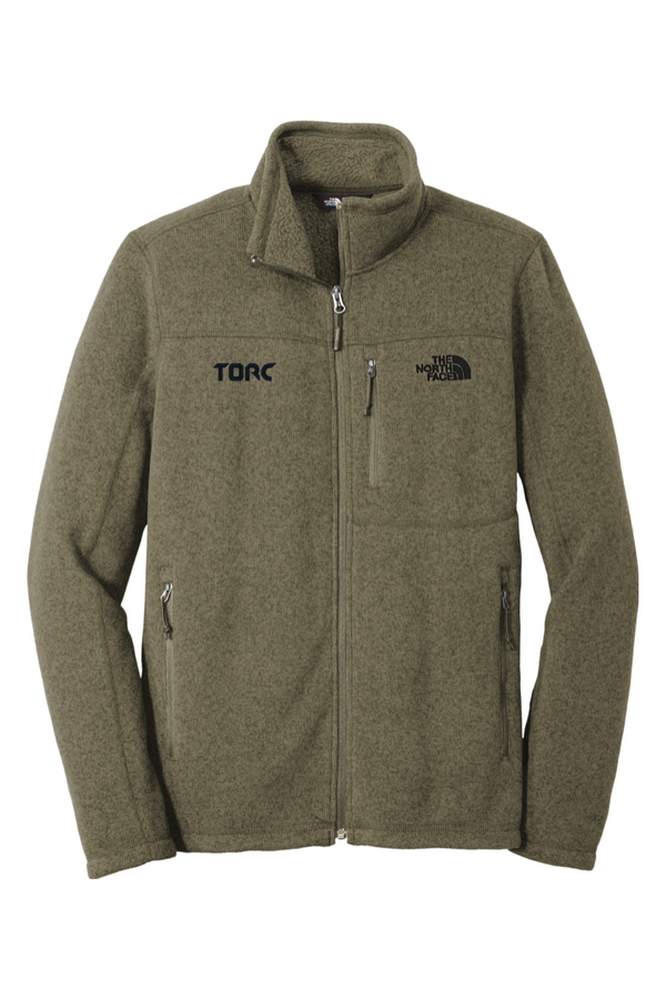 Torc: The North Face Sweater Fleece Jacket (Embroidered)