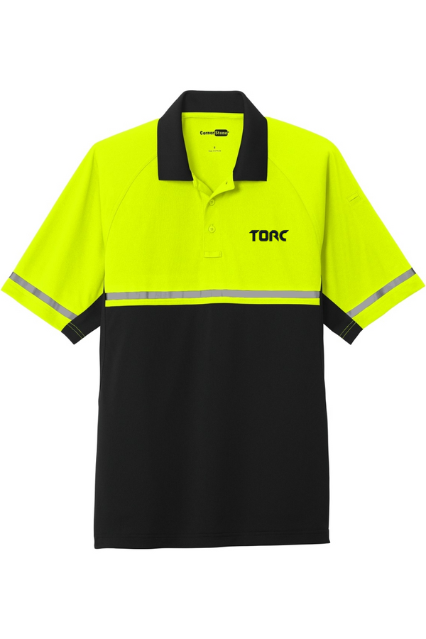 Torc: Lightweight Snag-Proof Enhanced Visibility Polo