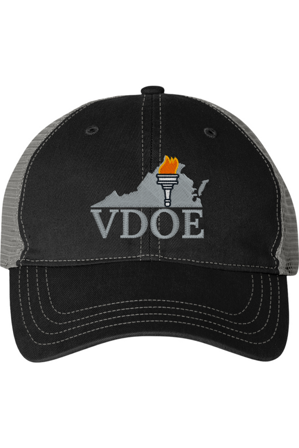 VDOE: Richardson Garment-Washed Trucker Cap