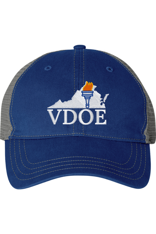 VDOE: Richardson Garment-Washed Trucker Cap
